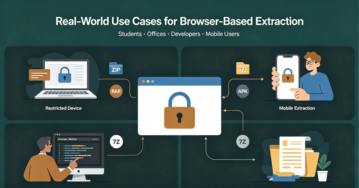 Real-World Use Cases for UnzipIt’s Browser-Based Archive Extractor